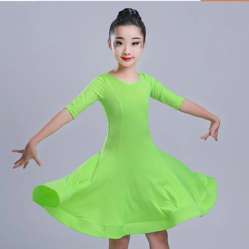 Carnival Girls Jazz Modern Ballroom Party Latin Dance Costume Child Dancing Dress Stage Wear for Dance Dress