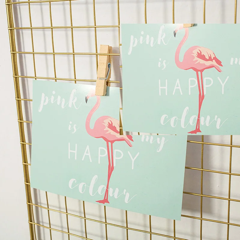 Креативная Золотая кованая железная сетка в скандинавском стиле для хранения