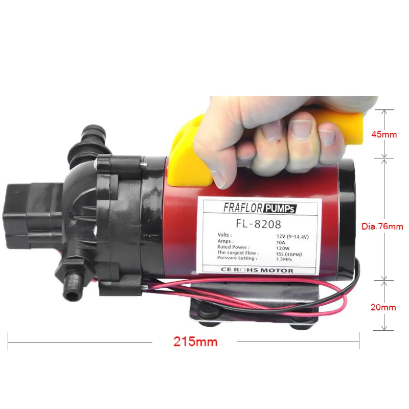 Dc 12v 120w Diaphragm Pump Portable 