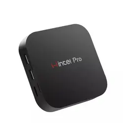 Wintel Pro tv Box Intel Z8350 четырехъядерный мини-ПК 2 ГБ 32 ГБ 4,0 для Windows 10 tv Box W8 PRO