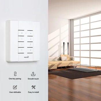

SONOFF RM433 Remote Controller Wall Mount Smart Home For SONOFF iFan03 D1 4CHProR2 TX series BASICRFR3