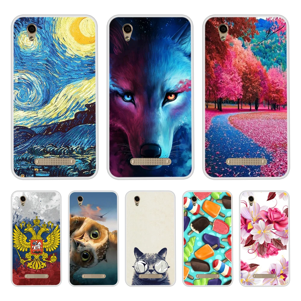 Phone Case for ZTE Blade X3 Soft Silicone TPU Cool Pattern Painting Cover In Stock |