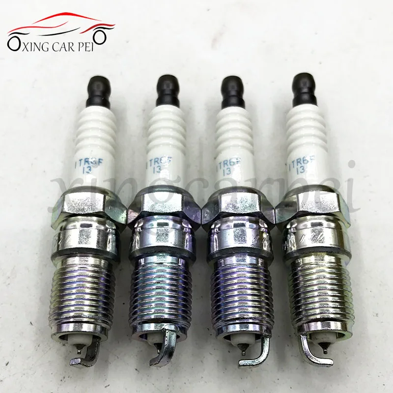 4 × L3Y4-18-110 ITR6F-13 Свеча зажигания подходит для Mazda 3 Ford Escape Jaguar X-type 6 FIESTA FOCUS MONDEO VOLVO S40 V40