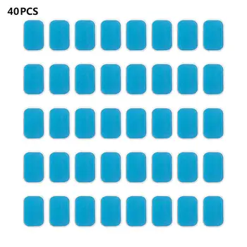 

40pcs Replacement Gel Pads For EMS Trainer Weight Loss Abdominal Muscle Stimulator Exerciser Replacement Massage Gel