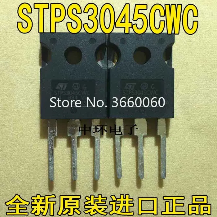 10 шт./лот ST MBR3045WT STPS3045CW TO247 30A45V