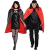 Adult Costumes - Halloween Costumes for Men and Women Vampire Capes Hooded Cloak ► Photo 3/6