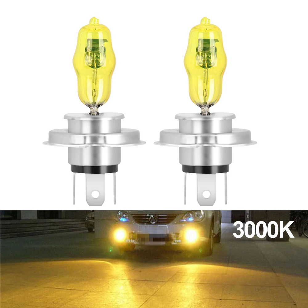 Ampoules halogènes jaunes pour Toyota, Mazda 3, 5, 6, Honda Nissan, H1, H3,  H11, H9, H8, 9005, 9006, 55W, 3000K, H.O.D, SG, 2 pièces - AliExpress