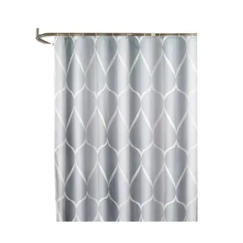 

Waterproof Shower Curtain Geometric Printed Bathroom Curtains High Quality Polyester Bath Curtain for Home Decor