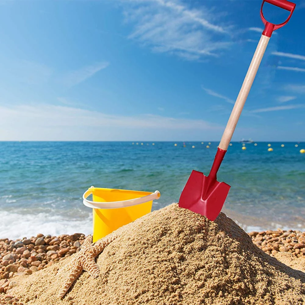 MrY 50 * 9.4 *1 cm Children Holiday Gift 3 Pcs Beach Shovels Seaside Sand Plastic Spade Beach Non-toxic And Durable Game Tools