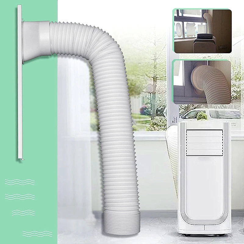 150Cm Window Adaptor/Window Slide Kit Plate Set Exhaust Tube Connector for Household Portable Air Conditioner