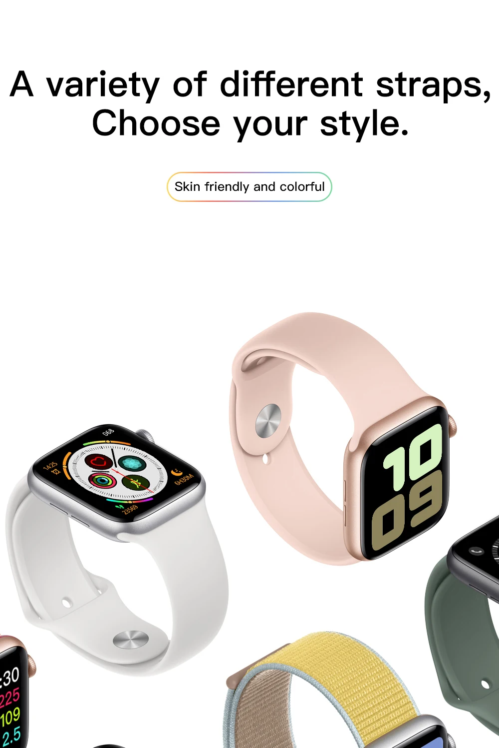 Часы 5 IWO 12 Bluetooth умные часы 1:1 умные часы 40 мм 44 мм чехол для Apple iOS Android телефон сердечного ритма PK IWO 11