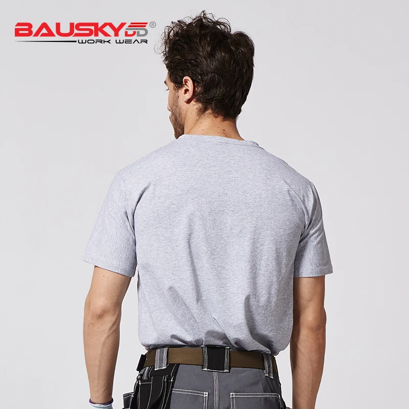 Bauskydd B227workwear мужской комбинезон с коротким рукавом дышащая футболка Рабочая Униформа летняя рабочая одежда безопасная одежда Рабочая Рубашка