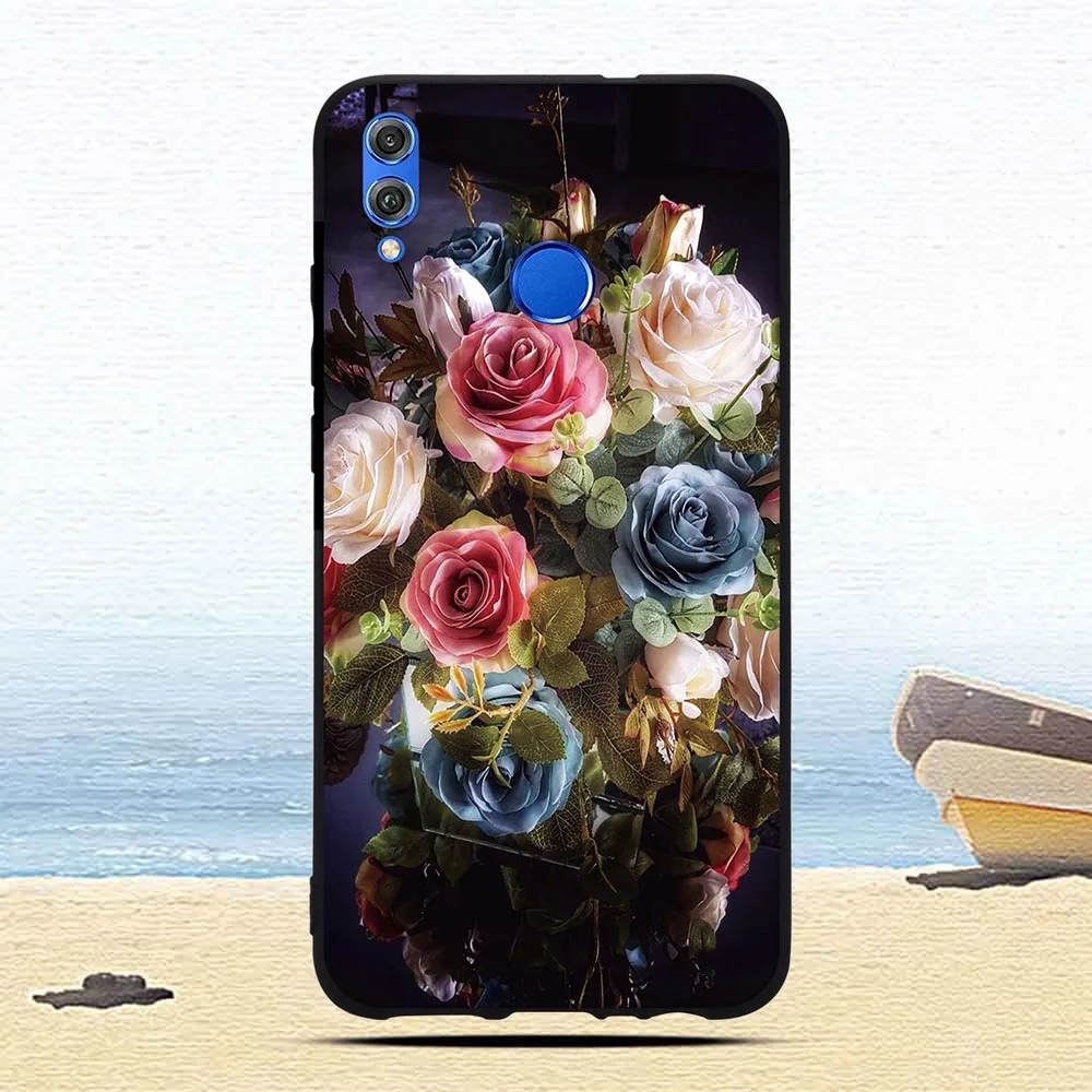5 Милый чехол из ТПУ с рисунком для huawei Honor 8X, чехол, Ультратонкий силиконовый чехол с рисунком для телефона, чехол для huawei Honor 8x8 X, чехол - Цвет: 5