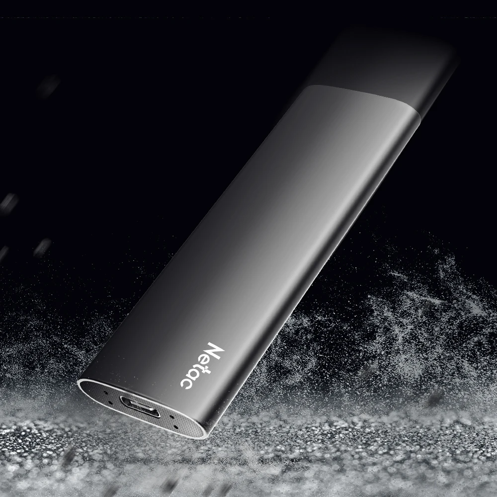 Netac ZSLIM Портативный внешний SSD 1 ТБ 2 500 Гб 250 ГБ Тип жесткого диска C USB 3