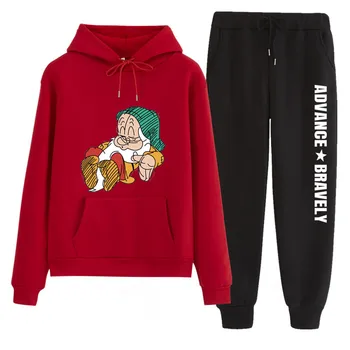 

n90 New 2 Piece Set Women Hoodies Pant Clothing Set Warm Newest Clothes Ladies Solid Tracksuit Women Set Top Pants Suit