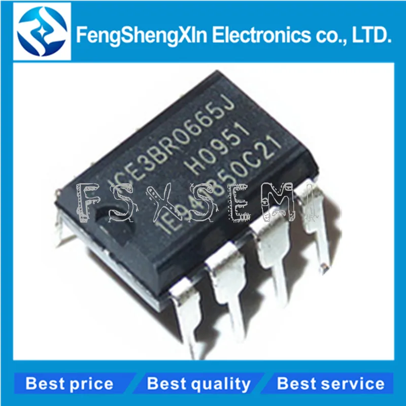 3BR0665JZ ICE3BR0665J 3 or 5 pcs DIP-7-1 SMPS CURRENT MODE CONTROLLER