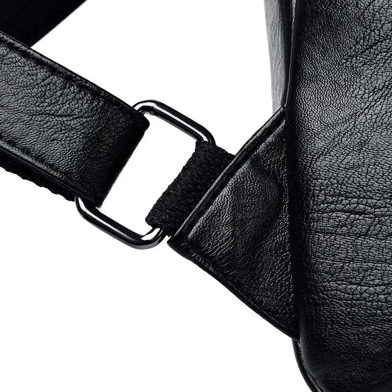 Real Leather Women Backpacks High Quality Solid Backpack Sac A Dos Femme Vintage Bagpack Ladies Travel Bag Mochilas School Bags