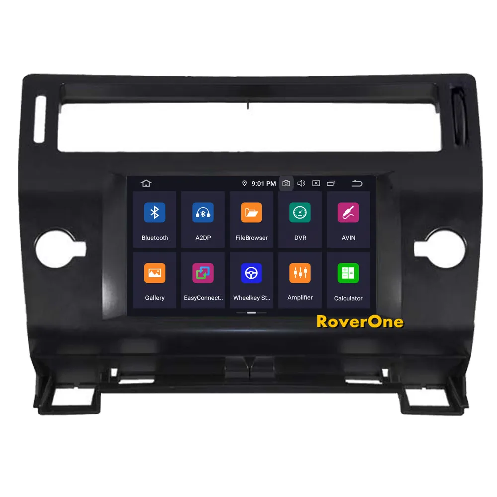 Top RoverOne Car Multimedia System For Citroen C4 C-Triomphe C-Quatre Android 9.0 Radio Stereo DVD GPS Navigation Media Music Player 6