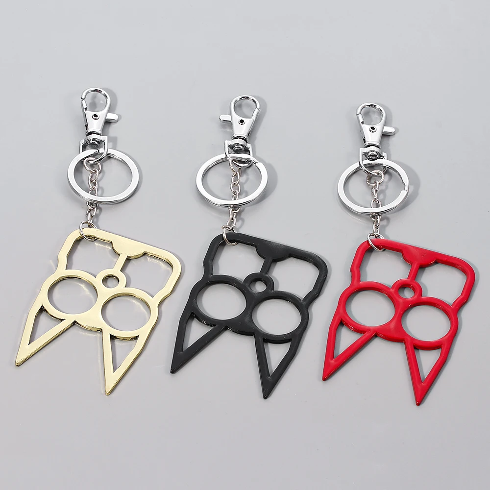 Cute Cat Keychain Protect Yourself Alloy Fashion Jewelry Female Girls Hot-Sales Friend
