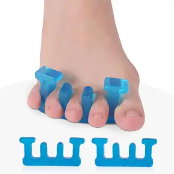 

3 Pairs Toe Separators Bunion Relief Tool Toe Straightener Hallux Valgus Corrector for Feet Home Toe Care