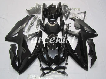

4 Gifts New ABS Fairings Kit Fit For SUZUKI GSXR600 GSXR750 08 09 10 R600 R750 K8 GSXR 600 750 2008 2009 2010 black