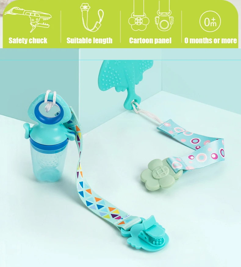 Hogokids, Детская соска, цепочка для новорожденных, соска с зажимом, бутылочки для кормления, индивидуальные подарки для младенцев