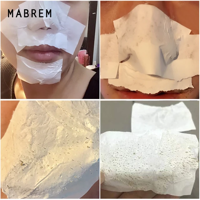 MABREM Blackhead Remover Face Nose Mask Pore Strip Black Mask Peeling Acne Treatment Deep Cleansing Mask Oil Control Skin Care 3