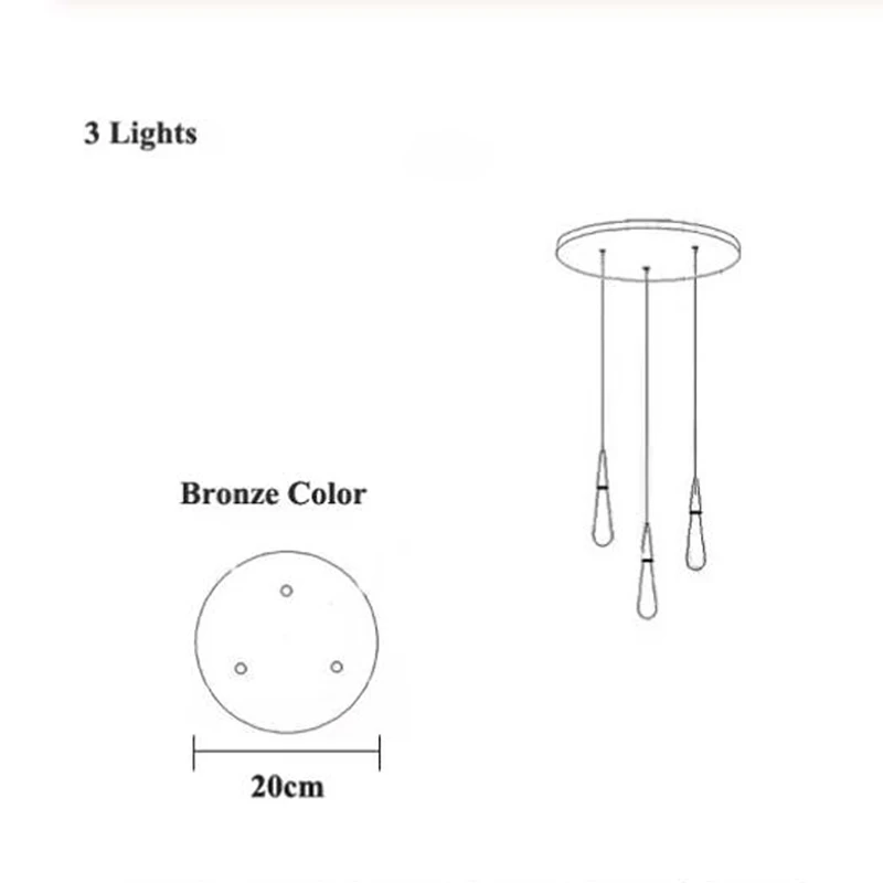 Современный светодиодный подвесной светильник в форме капли воды с золотым покрытием для кухни, Холла отеля, скандинавского дизайна, роскошный подвесной светильник, подвесной светильник для спальни