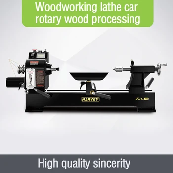 

Bear woodworking lathe car rotating solid wood processing professional grade studio mechanical low speed motor
