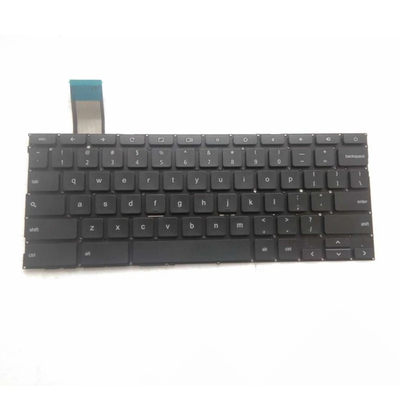 Новый черный США раскладка клавиатуры ноутбука для хромбук ASUS C201P C202 C201PA C201 C202SA C202S без рамки