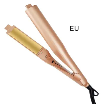 

Hair Straightener Electric Splint 360 Degree Free Rotation Large Wave Curly Hair Stick Straight Roll Dual Purpose