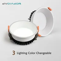 3 color Change Led Downlight Recessed In Round Led Ceiling Lamp 1