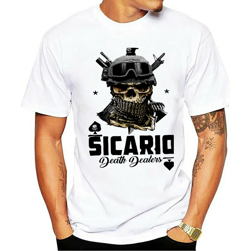 Sicario Camiseta de Narco Hitman, camisa Cartel Pablo Escobar Medellin, regalo cumpleaños|Camisetas| - AliExpress