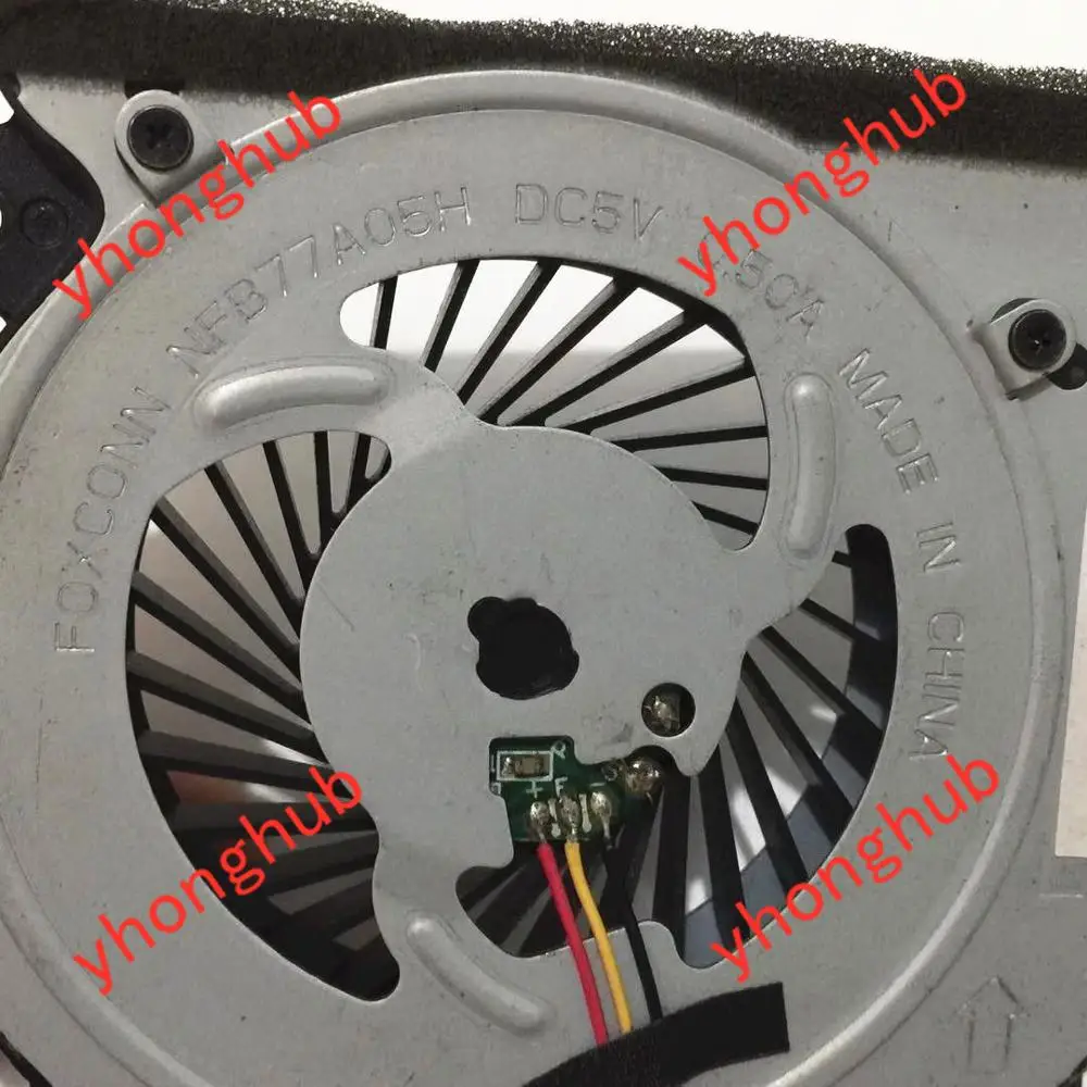 Emacro для Foxconn NFB77A05H 48FH8FAJT10 DC 5V 0.50A 3-жильный Сервер вентилятор охлаждения