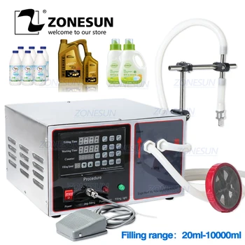 

ZONESUN GZ-GFK17A Semi Automatic Filling Machine Laundry Cooking Oil Water Juice Milk Liquid Bottle Filling Machine