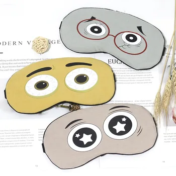 

1PC Cartoon Cute Cotton Eye Cover Sleeping Mask Creative Eyepatch Sleeping Aid Kids Blindfold Sleep Mask Travel Relax Eye Band