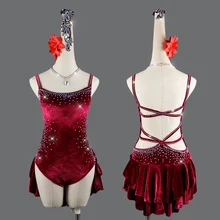 Латинские танцевальные платья для женщин S-L молочного шелка кружева сексуальное платье для сальсы юбка вечернее платье танцевальный зал состязание одежда