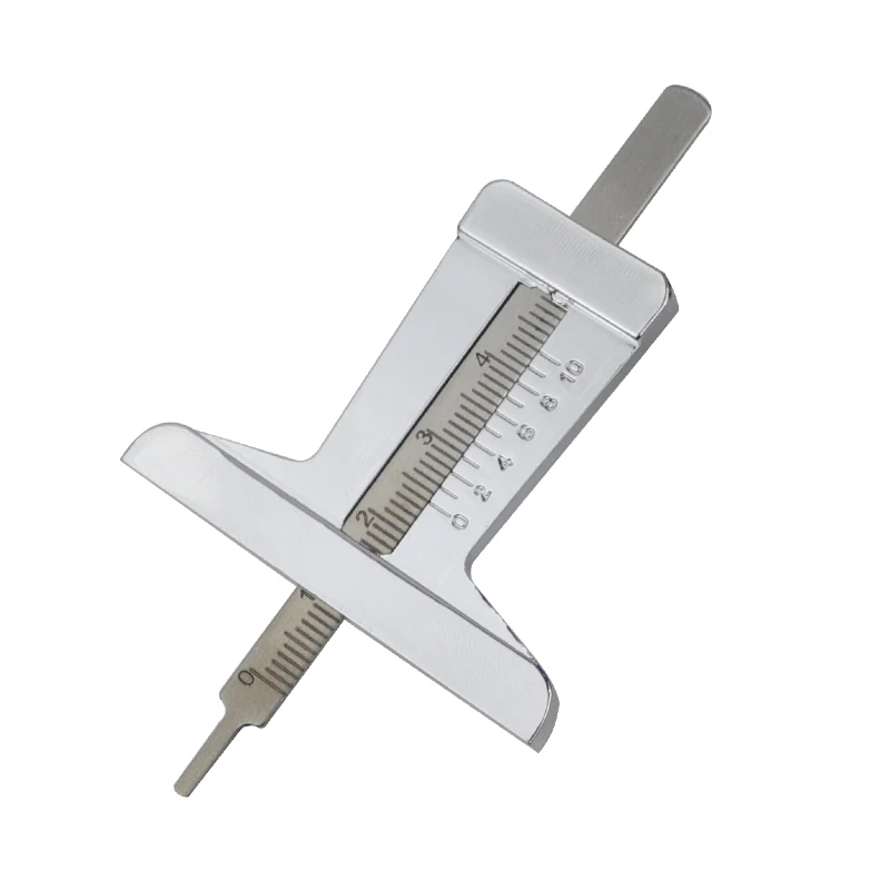 

Automobile Tire Depth Measuring Ruler Tire Tread Depth Detection Vernier Caliper Small T-type Detection Ruler