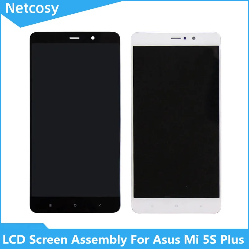 Netcosy lcd сенсорный экран в сборе для Asus Mi 5s Plus запасные части, светодиодный экран дисплея дигитайзер в сборе для Asus Mi 5s Plus