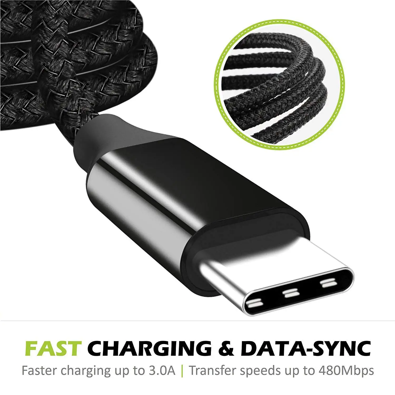 RAMPOW Lightning to USB 1M Data Sync Charging Cable for iPhone [MFi  Certified] Wholesale