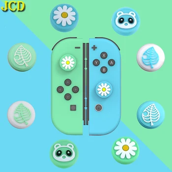 

JCD 2pcs Silicone Thumb Stick Grip Cap Skin Joystick Cover For Nintend Switch NS Lite Joy-Con Controller JoyCon Thumbstick Case