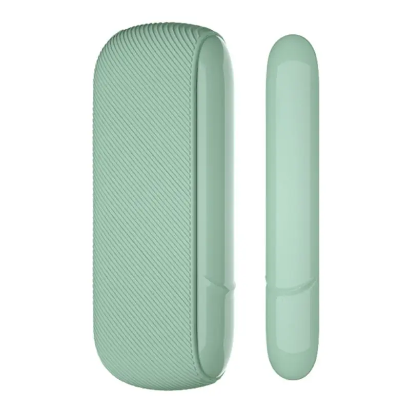 Cubierta lateral de silicona de sarga fina, 14 colores, funda protectora completa para IQOS 3,0/3 DUO, funda exterior para accesorios IQOS