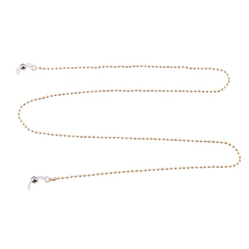 

Glasses Accessories Bead Glasses Hanging Chain Gold Retro Chain Sunglasses Anti-Glass Chain