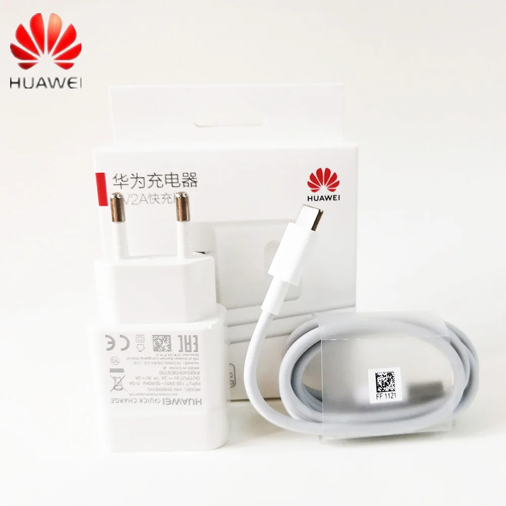 Оригинальное быстрое зарядное устройство Huawei 18 Вт QC2.0 9 В 2 А европейская вилка Usb3.1