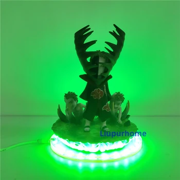 

Naruto Zetsu LED Night Light Anime Naruto Shippuden Akatsuki Zetsu PVC Action Figures DIY Lampara Table Decoration Lamp Toy Gift