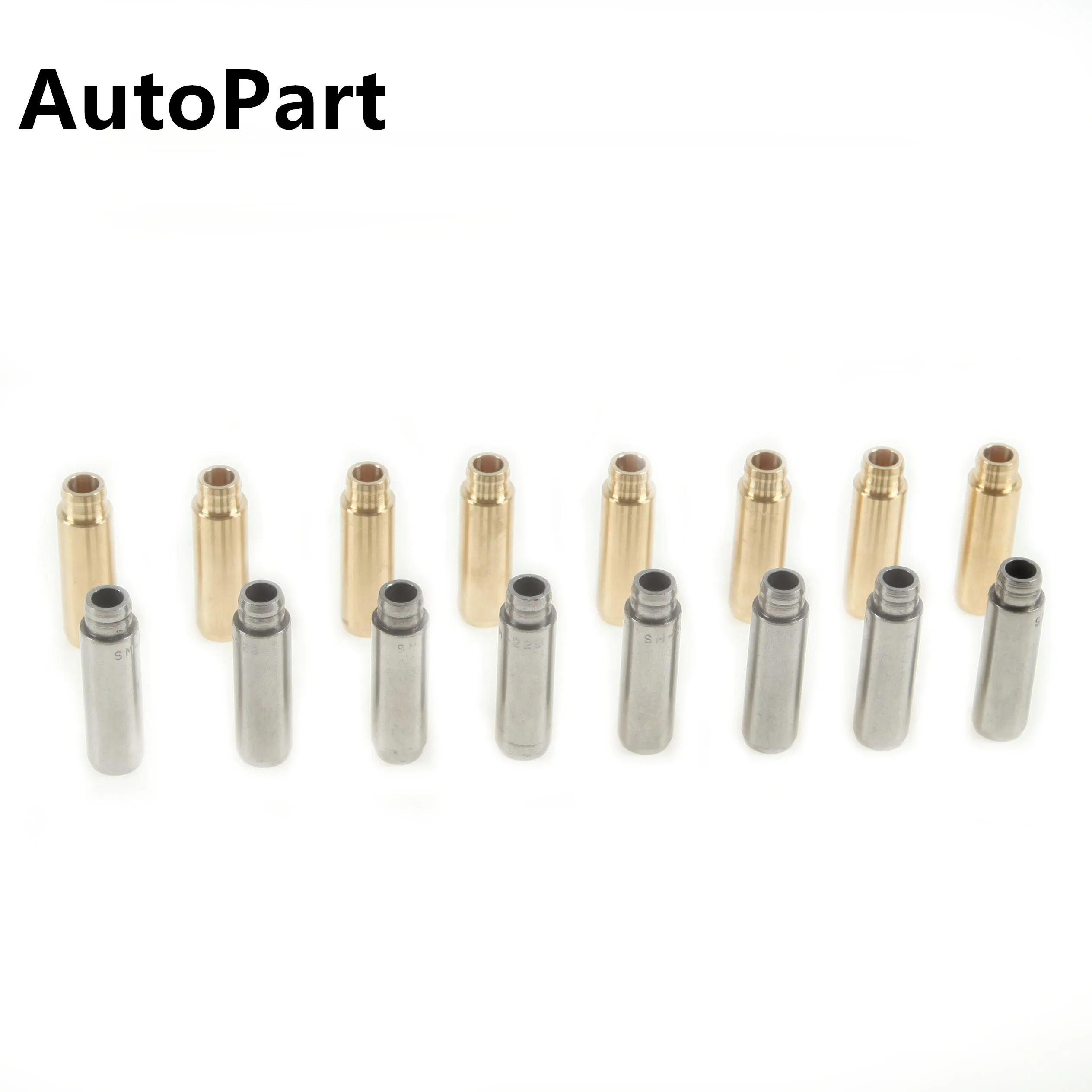 16Pcs Parte Del Motore Valvole Albero Guide 6 Millimetri Valve Guida Pipe Per Audi A3 A4 A5 A6 Vw Skoda Sedile 1.4 1.8 2.0 Tsi Condotto Catetere Tubo
