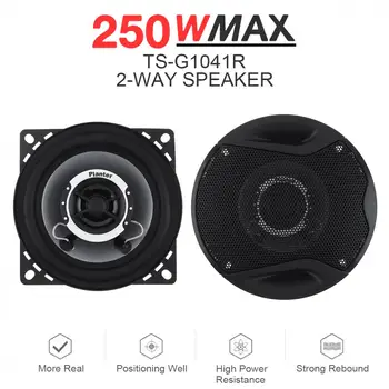 

2pcs 4 Inch 10cm 150W Dual-Cone Car Coaxial Horn Auto Audio Music Stereo Full Range Hifi Speakers Non-destructive Installation