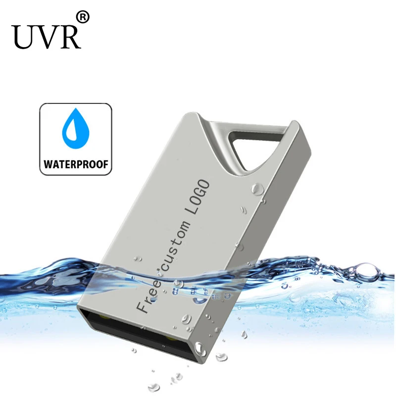 Флеш-накопитель Usb 2,0, 8 ГБ, 16 ГБ, 32 ГБ, 64 ГБ, 128 ГБ, u-диск, высокая скорость, металлическая карта памяти, супер мини-накопитель, бесплатный логотип на заказ