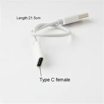 

USB 2.0 Type A Male to USB 3.1 Type C Female Cable for Huawei FreeLace Earphone PXPE