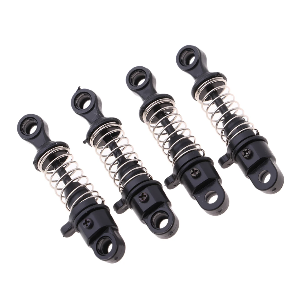 4pcs 1/24 RC Car Upgrade Parts Spring Shock Absorbers for Wltoys A202 A212 A222 A232 A242 A252